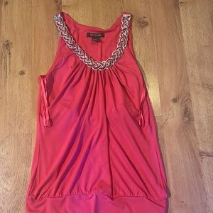 White House black market sleeveless top